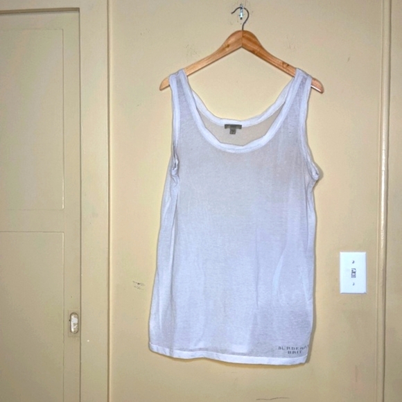 Burberry White Tank Top - Picture 4 of 9